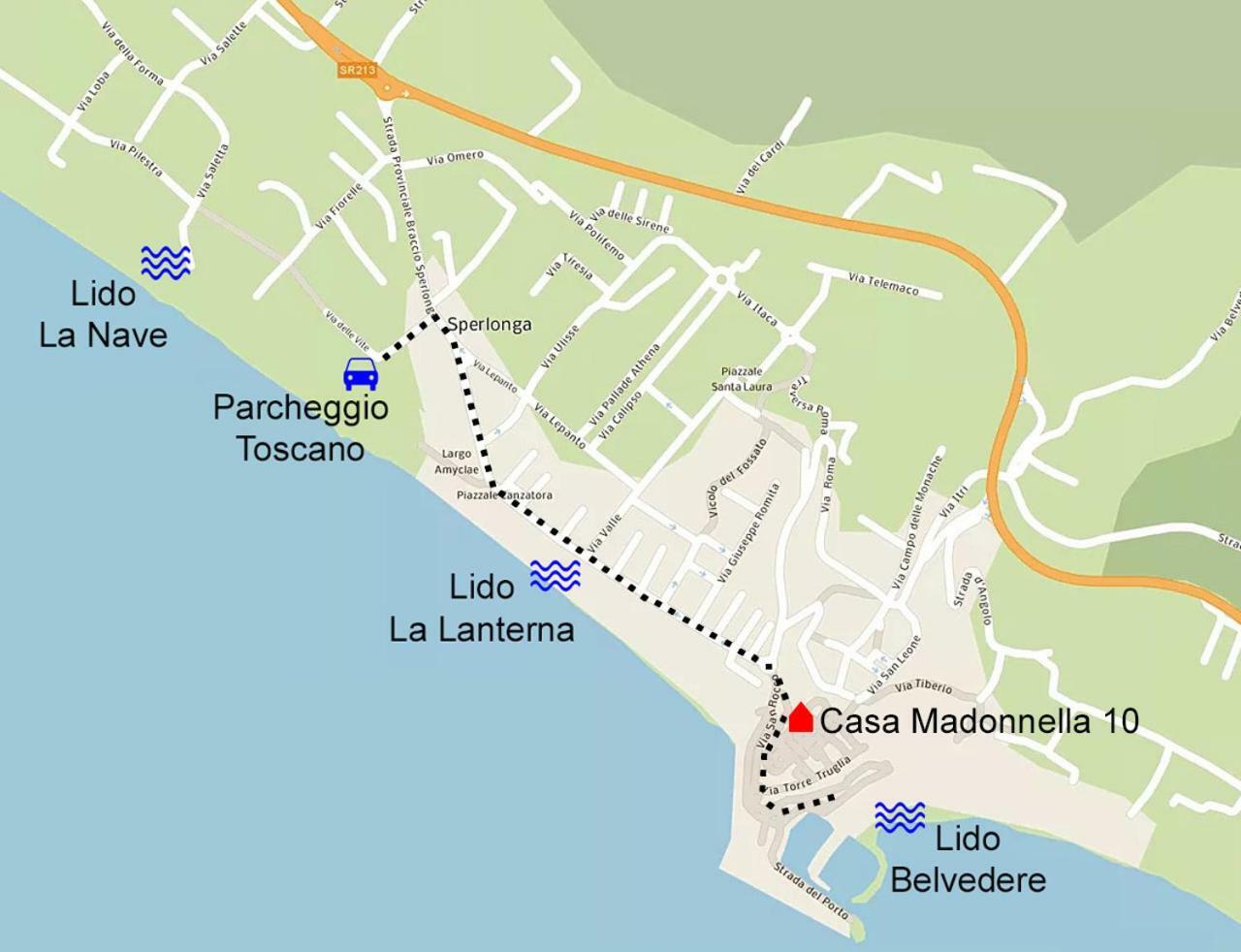 Casa Vacanza Madonnella 10 Sperlonga Εξωτερικό φωτογραφία
